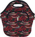 Sok It LunchTote Zippered Bag Insulated Neoprene Caddy (Hot Stuff, X-Large 6.5 Quart Lunch Tote)