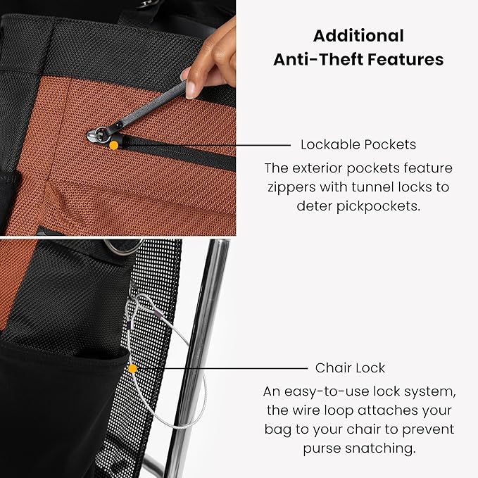 Sherpani Soleil, Anti Theft Convertible Backpack, 3 in 1 Tote Bag, Cross Body Purse, 18L Travel Backpack, Travel Gifts for Women, RFID Protection, Metal Hardware Fits 13” Laptop (Morocco)