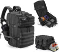LHI Military Tactical Backpack for Men and Women 45L Army 3 Days Assault Pack Bag Large Rucksack with Shoe Compartment