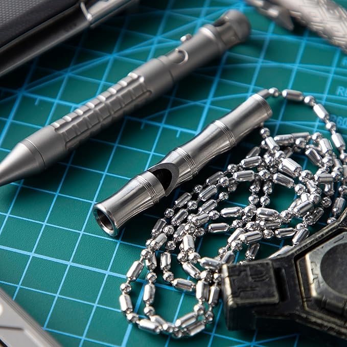 TACRAY Emergency Whistle Survival Loud, Perfect Loud Whistle for Safety,Survival,Hiking,Camping,Child Safety,Pets Training
