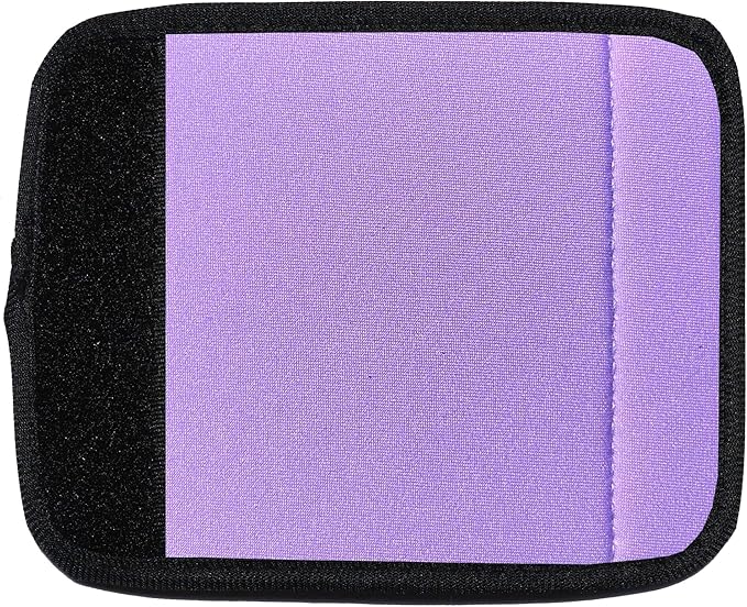 Neoprene Luggage Handle Wraps for Suitcases Bright Color Luggage Tags/Handle Wraps/Handle Covers-Violet