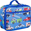 Wildkin Kids Insulated Lunch Box – Durable and Reusable for School & Travel - Heroes