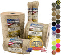 TOUGH-GRID 750 Paracord Rope Nylon Parachute Cord, Made in USA Survival Kit, Outdoor Adventures, Camping, Tactical Gear & Emergency Supplies, Military Type IV Mil-Spec