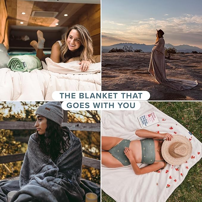 Bare Home Fleece Blanket - Full/Queen - Ultra-Soft Lightweight for Bed, Sofa, and Couch - Luxury Microplush - Cozy Warm Blanket (Full/Queen, Spring Mint)