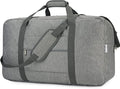 Extra Large Travel Duffel Bag Foldable Weekender Packable Lightweight Luggage Bag Overnight for Women and Men 85L (Grey)