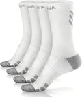 DOVAVA Dri-tech Compression Crew Socks (4/6 Pairs), Comfort Boost Circulation