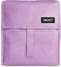 Packit® Freezable Lunch Bag, Lavender, Built with ECOFREEZE® Technology, Foldable, Reusable, Zip and Velcro Closure with Buckle Handle, Designed for Work Lunches and Fresh Lunch On the Go