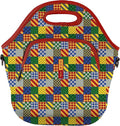Sok It LunchTote Zippered Bag Insulated Neoprene Caddy (House Rules, X-Large 6.5 Quart Lunch Tote)