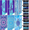 6 Pack Microfiber Oversized Lightweight Beach Towel 71x32 Extra Thin Large Sand Free Towels Travel Swim Pool Yoga Gym for Adults Women Men Beach Essentials Accessories Vacation Gift