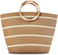 Beach Bags for Women Straw Tote Bag Summer Beach Bag Large Woven Straw Tote for Vacation Holiday