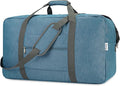 28 inch Extra Large Travel Duffel Bag Foldable Weekender Packable Lightweight Luggage Bag Overnight for Women and Men 85L (Navy Blue)