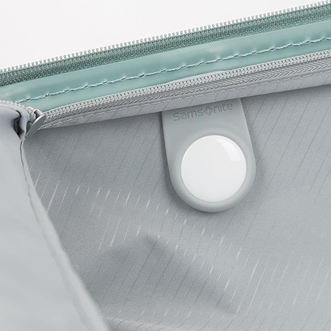 Samsonite Elevation Plus - Large Hardside Luggage - Scratch Resistant Polypropylene Shell, RightHeight™ Adjustable Handle, Integrated AirTag Holder, TSA Lock, WetPak™ Compartment - Cypress Green