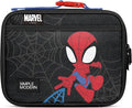 Simple Modern Marvel Kids Lunch Box for School | Reusable Insulated Lunch Bag for Toddler, Girl, and Boy | Meal Containers with Exterior & Interior Pockets | Hadley Collection | Spidey Kid