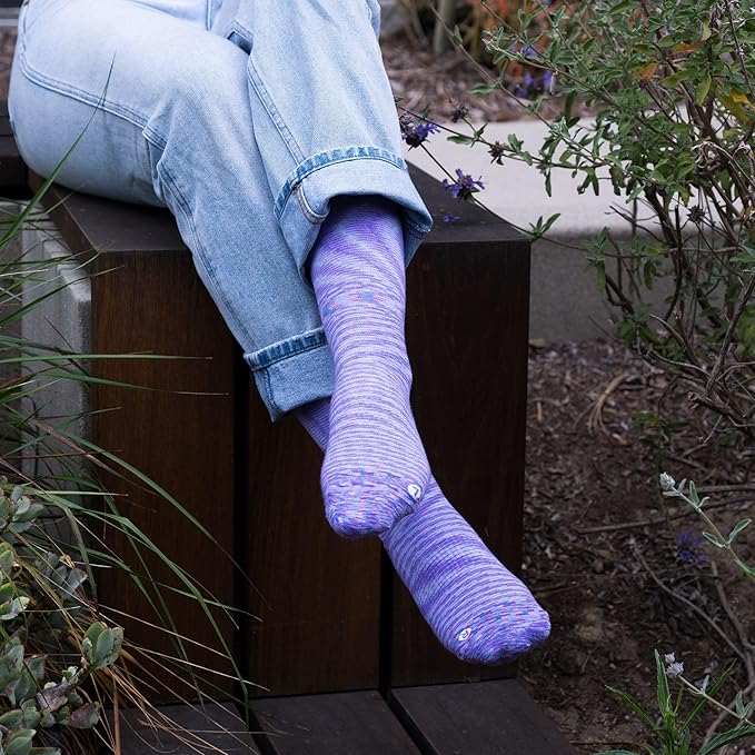 Medical Grade Compression Socks for Men & Women 15-20 mmHg by OrthoSleeve (Galaxy, Medium)