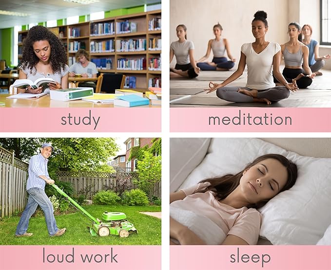 Ear Plugs for Sleeping - Ultra Soft, Multi-Sized – Pink