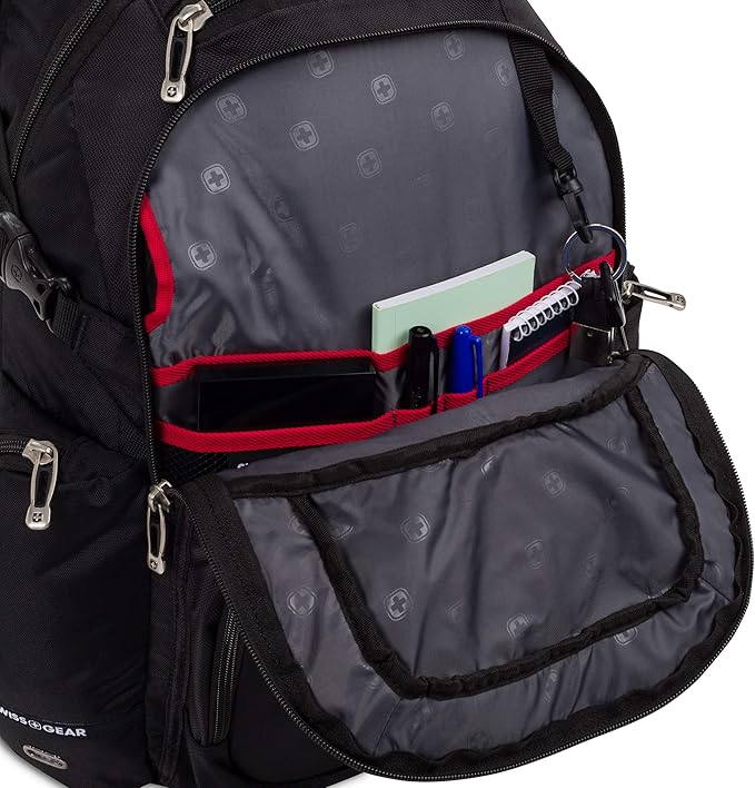 SwissGear 5709 Scansmart Backpack, Black, Large