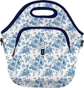 Sok It LunchTote Zippered Bag Insulated Neoprene Caddy (Like Fine China, X-Large 6.5 Quart Lunch Tote)