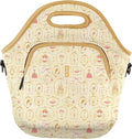 Sok It LunchTote Zippered Bag Insulated Neoprene Caddy (Happily Ever After, X-Large 6.5 Quart Lunch Tote)