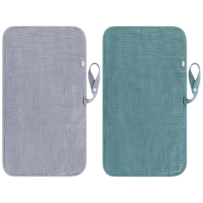 Accmor Portable Diaper Changing Pad, Waterproof Foldable Baby Changing Mat for Travel, Baby Essentials Shower Registry Gifts