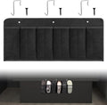RV Shoe Pockets 6 Large Pockets Heavy Hanging Bedside Storage Organizer with Sturdy Hooks Storage Pockets Hangs on bed for Shoes Toys and Tool Accessories