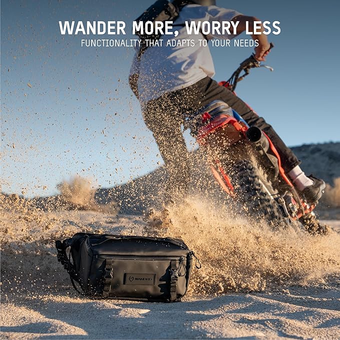 WANDRD ROGUE V1 9L Sling: Compact Camera Sling and Crossbody Bag with Fast Access, 3-Way Carry– Lightweight Everyday Bag Great for Travel, Photography, and Daily Use (Wasatch Green)