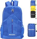 Ultralight 20L Foldable Backpack, Multi-Pocket Design, Compact to Palm-Sized, Ideal for Hiking, Travel & Daily Use
