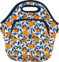 Sok It LunchTote Zippered Bag Insulated Neoprene Caddy (Peel the Love, X-Large 6.5 Quart Lunch Tote)