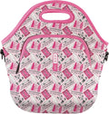 Sok It LunchTote Zippered Bag Insulated Neoprene Caddy (She Doesn't Even Ghost Here, X-Large 6.5 Quart Lunch Tote)