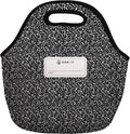 Sok It LunchTote Zippered Bag Insulated Neoprene Caddy (Compose Yourself, Large 4.5 Quart Lunch Tote)