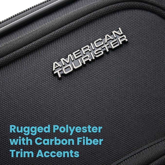 American Tourister 4 KIX 2.0 Expandable Softside Luggage with Spinner Wheels, 20 SPINNER, PURPLE ORCHID