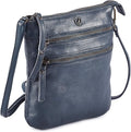 Crossbody Sling Bag for Women Small Real Leather Purse Vintage Travel Crossover Shoulder Bag Handmade