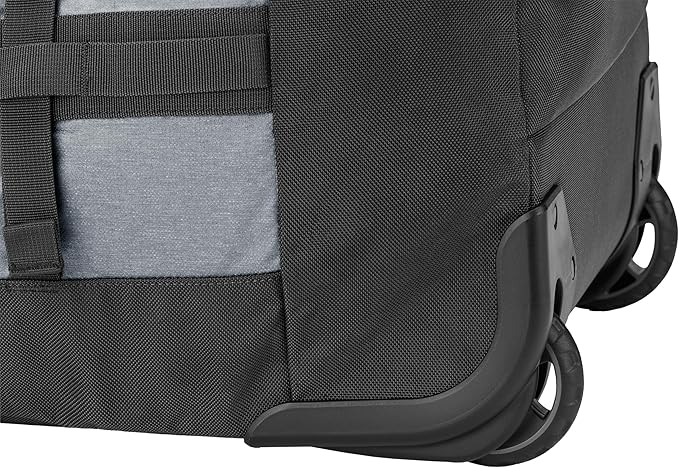 Eagle Creek Cargo Hauler Wheeled Duffel - Durable Duffel Bag for Travel - Easy Access Compartment - Deployable Backpack Straps - Lockable Zipper Opening - Charcoal - 110L