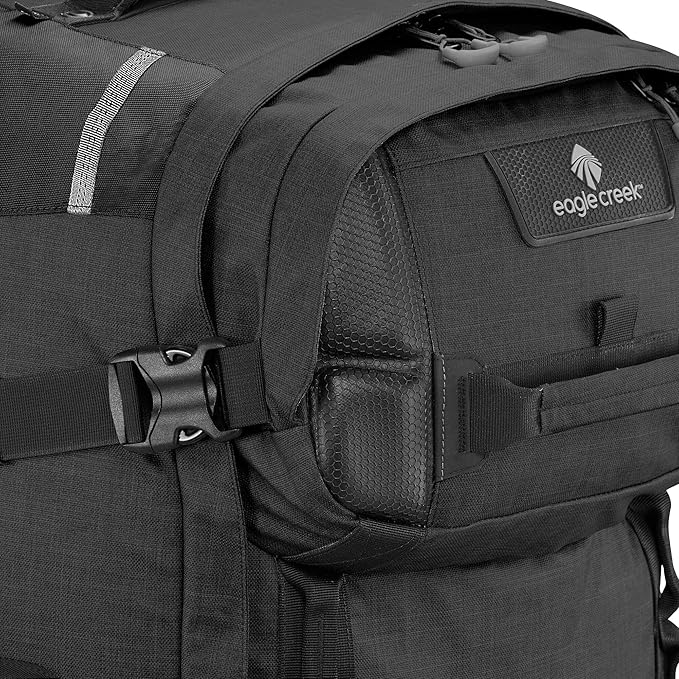 eagle creek Expanse ORV 2-Wheel 30" Trunk – Wheeled Duffel Bag for Travel & Adventure – Durable, Weather-Resistant Fabric – Heavy-Duty Handles – Wet & Dry Compartment – Black
