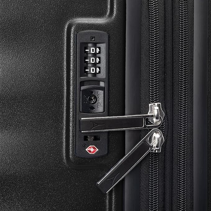 Travelpro Maxlite Air V2 Hardside Expandable Carry on Luggage, 8 Spinner Wheels, Lightweight Hard Shell Suitcase, TSA lock, Black, Carry On 21-Inch