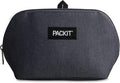 PackIt® Freezable Snack Bag, City Charcoal, Built with ECOFREEZE® Technology, Foldable, Reusable, Zip Closure, Designed For Keeping Snakcs Fresh On the Go, and Adults of all Ages