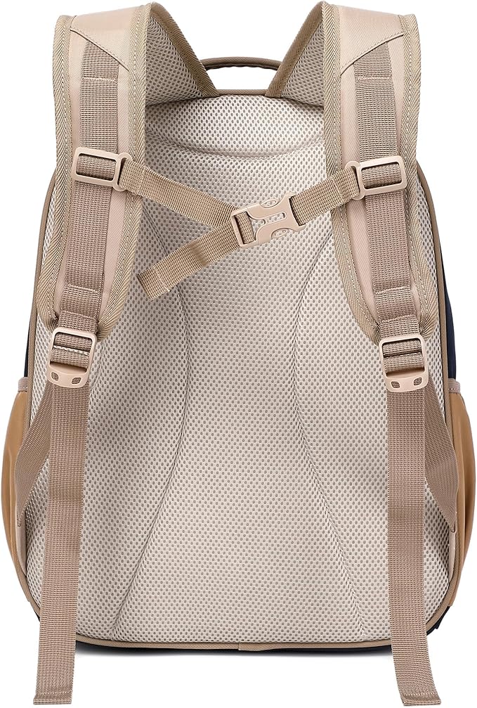 Cute Mini Toddler Backpacks for Boys 2-4 Little Kids Backpack Preschool Bookbag (Brown Gray)