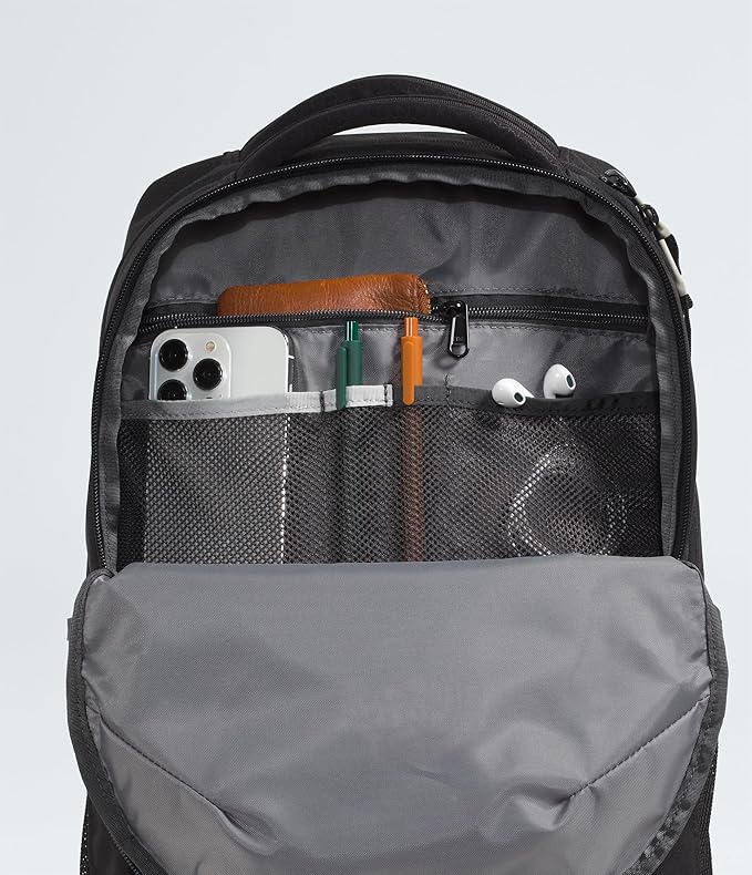 The North Face Jester Everyday Laptop Backpack - PFAS Free, Deep Nori/TNF Black, One Size