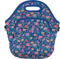 Sok It LunchTote Zippered Bag Insulated Neoprene Caddy (Fairy Flora, X-Large 6.5 Quart Lunch Tote)