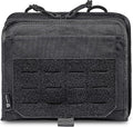 TSPRO Ultra Tactical Molle Admin Pouch Utility EDC Pouch Tool Organizer Clam-Shell Molle Pouches for Tools and Medical Suppliers Organization