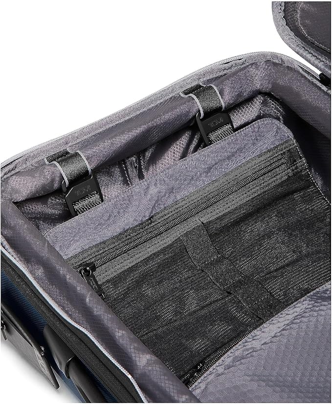 TUMI - Aerotour 4 Wheel Expandable Luggage - Men's and Women's Lightweight Business and Leisure Travel Suitcase - 21.75" International Expandable Carry-On, Navy