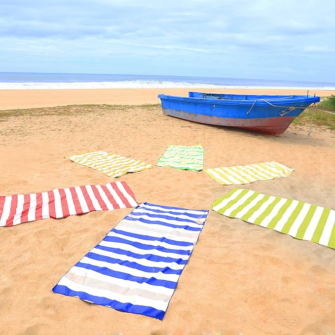 Your Choice Microfiber Quick Dry Sand-Free Beach Towel for Adults & Kids (67x35 Inch, 60x30 Inch) - Oversized, Compact, Lightweight, Absorben