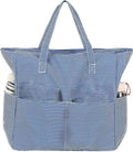 Waterproof Beach Tote Pool Bags for Women Ladies Extra Large Gym Tote Carry On Bag With Wet Compartment for Weekender Travel