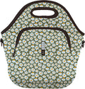 Sok It LunchTote Zippered Bag Insulated Neoprene Caddy (Chamomile China, X-Large 6.5 Quart Lunch Tote)