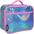Wildkin Kids Insulated Lunch Box – Durable and Reusable for School & Travel - Mermaid Scales