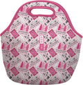 Sok It LunchTote Zippered Bag Insulated Neoprene Caddy (She Doesn't Even Ghost Here, Large 4.5 Quart Lunch Tote)