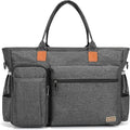 Laptop Tote Bag, Middle Size Computer Messenger Teacher Bag with 15.6'' Padded Laptop Sleeve