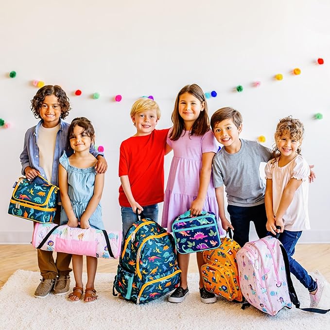 Wildkin Kids Insulated Lunch Box – Durable and Reusable for School & Travel - Heroes
