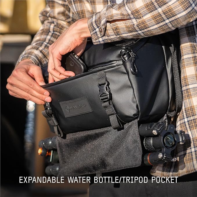 WANDRD ROGUE V1 9L Sling: Compact Camera Sling and Crossbody Bag with Fast Access, 3-Way Carry– Lightweight Everyday Bag Great for Travel, Photography, and Daily Use (Wasatch Green)