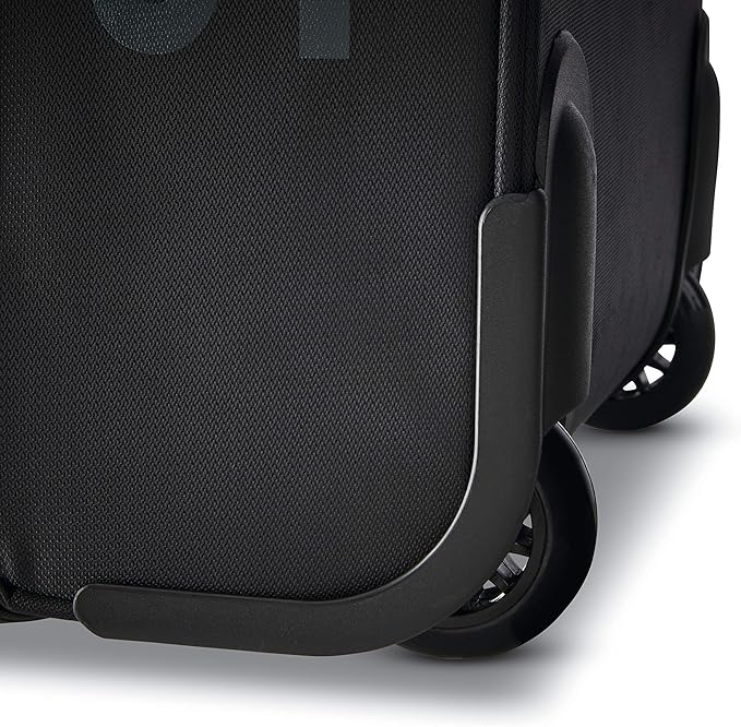 Samsonite Andante 2 Wheeled Duffel Bag – 32-Inch Durable Rolling Luggage with Inline Skate Wheels, Push-Button Handle & Spacious Compartments – Travel-Friendly and Lightweight- Navy/Black