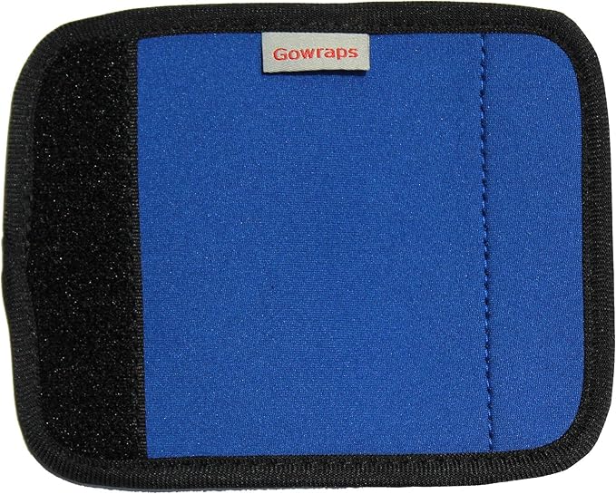 Neoprene Luggage Handle Wraps For Traveling Bright Color Luggage Tags|Handle Wraps|Handle Covers (Blue)